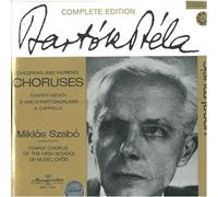 FEMALE CHOIR OF BUDAPEST (coro) - Complete edition - Vocal music (Vinyl LP) Hungarian folksongs per voce e piano (1906) Scene del villaggio (1926) Cantata profana Sz 94 (1930) BB 100