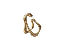 Female Male Ear-Hole- Leaves Couples Ear Bone Clip A Purpose For Women Men Party Jewelry Gift High-End Earrings