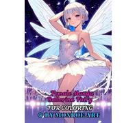 Female Manga Ballerina Fairy For Coloring