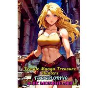 Female Manga Treasure Hunters For Coloring