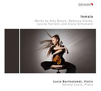 Female. uvres pour violon et piano de compositrices. Bartholomäi, Louis.