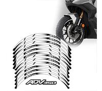 FEMEIN Accesorios Reflectantes para Motocicleta ADV350 para Honda ADV350 ADV 350, Pegatina para Rueda Dentro De Calcomanías De Cubo, Cinta De Rayas para Llanta (Color : 3)