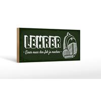 Femer Cartel de madera de profesión, 27 x 10 cm, con texto en alemán