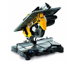 FEMI JOB LINE FM-TR240 - Ingletadora 1450W - 254mm - Madera y Aluminio - Mesa Superior de 462x360mm - Mordaza Vertical - Estructura en Aluminio Fundido - Compacta y Ligera - Potente Motor Universal