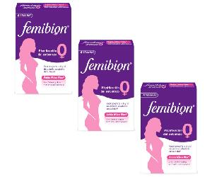 Femibion 0 Planificación Embarazo Ácido Fólico Plus 3x28 Comprimidos