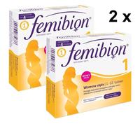 FEMIBION 1 Embarazo Temprano 56 Comprimidos /2x28 Ácido Fólico Embarazo Temprano