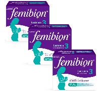 Femibion 3 Lactancia Ácido Fólico - Pack Ahorro 3x28 pastillas