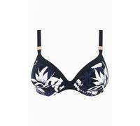 Femilet Sw Bra Tshirt Plunge Dark Flowers Talla: D70 | Bikinis Outlet | Mujer