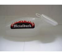 femin aduck la botella de colores la orina en lechoso de color blanco especialmente diseñado para mujeres. Meta Exclusivo con lduck de rotulación.
