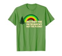 Feminism Feminist Destroy The Patriarchy Not The Planet Camiseta
