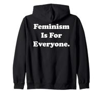 Feminism Is For Everyone Empowerment Equality Sudadera con Capucha
