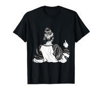 Feminismo del Dedo Camiseta gráfica económica