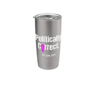 Feminismo Feminista Políticamente Correcto Noticias Titular Vaso térmico de acero inoxidable de doble pared
