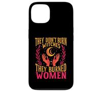 Feminismo No quemaron brujas Quemaron mujeres Halloween Carcasa para iPhone 13