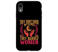Feminismo No quemaron brujas Quemaron mujeres Halloween Carcasa para iPhone XR