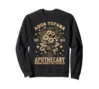 Feminismo vintage Aqua Tofana Apothecary Funny Feminist Sudadera