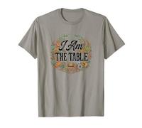 Feminist Decenter Men Womens Right Girl Power I Am The Table Camiseta