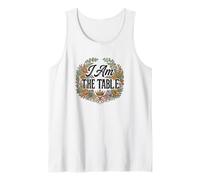 Feminist Decenter Men Womens Right Girl Power I Am The Table Camiseta sin Mangas