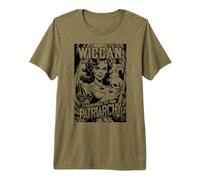Feminista Bruja Despedida Patriarcado Wiccan Funny Magazine Camiseta Premium