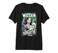 Feminista Bruja Despedida Patriarcado Wiccan Funny Magazine Camiseta Premium