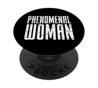 Feminista Empoderamiento Igualdad Feminismo Mujer Fenomenal PopSockets PopGrip Adhesivo