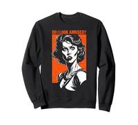 Feminista Enojado No Divertido Feminismo Divertido Mujer Pop Art Sudadera