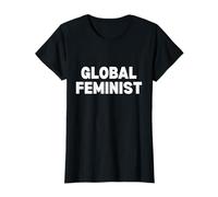 Feminista Global Empoderar a Las Mujeres Activista por la Diversidad por la Iguald Camiseta