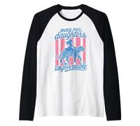 Feminista Que Nuestras Hijas Sean ingobernables Camiseta Manga Raglan