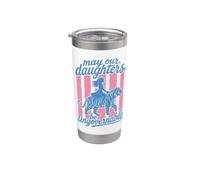 Feminista que nuestras hijas sean ingobernables Vaso térmico de acero inoxidable de doble pared