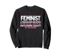 Feminista Social Política Igualdad Económica Sexos Feminismo Sudadera
