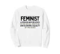 Feminista Social Política Igualdad Económica Sexos Feminismo Sudadera