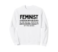 Feminista Social Política Igualdad Económica Sexos Feminismo Sudadera