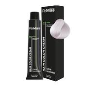 FemMas Pure & Mix White Pearl I Tinte para el cabello con aceite de argán, queratina y ceramidas, como coloración permanente del cabello o tinte para resultados de color brillantes y duraderos, 100 ml