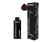 Femmas Set de tinte para el cabello rubio medio, violeta, rojo, 7.26 I Crema colorante 100ml + crema de óxido de 100ml 6% I coloración permanente del cabello + desarrollador I Suave y duradero I Tinte