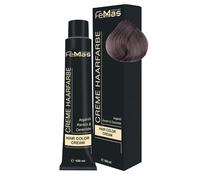 FemMas Tinte de pelo rubio claro ceniza intensivo 8.11 I Crema profesional tinte para el cabello con aceite de argán, queratina y ceramidas, coloración permanente del cabello o tinte para resultados