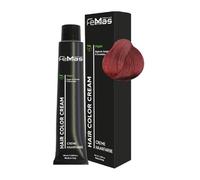 FemMas Tinte de pelo rubio medio caoba 7,5 I crema tinte para el cabello con aceite de argán, queratina y ceramidas I Como coloración permanente o tinte para obtener resultados de color radiantes y