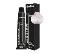 FemMas Tinte especial rubio ultra violeta 12.02S I crema tinte para el cabello con aceite de argán, queratina y ceramidas, como coloración permanente del cabello o tinte para resultados de color
