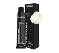 FemMas Tinte para el cabello 1000 I Crema profesional tinte para el cabello con aceite de argán, queratina y ceramidas, como coloración permanente o tinte para obtener resultados de color brillantes y