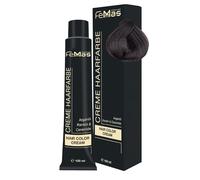 FemMas Tinte para el cabello castaño claro y fresco 5.91 I Crema profesional tinte para el cabello con aceite de argán, queratina y ceramidas I Como coloración permanente del cabello o tinte para