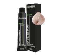 FemMas Tinte para el cabello Pure & Mix Beige I Crema Tinte para el cabello con aceite de argán, queratina y ceramidas I Como coloración permanente del cabello o tinte para resultados de color