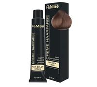 FemMas Tinte para el cabello rubio medio 7 I Crema profesional tinte para el cabello con aceite de argán, queratina y ceramidas I Como coloración permanente o tinte para obtener resultados de color