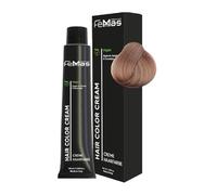 FemMas Tinte para el cabello rubio medio, morado arena, 7,72, crema con aceite de argán, queratina y ceramidas, como coloración permanente del cabello o tinte para resultados de color radiantes y