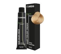 FemMas Tinte para el cabello rubio muy claro Ash Gold 9.13 I Crema Tinte para el cabello con aceite de argán, queratina y ceramidas I Como coloración permanente o tinte para obtener resultados de