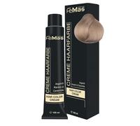 FemMas tinte para el cabello Rubio platino Intensivo 11.0 I Crema colorante con aceite de argán, queratina y ceramidas I Coloración permanente o tinte I Resultados brillantes I 100 ml