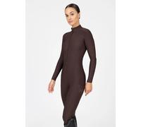 Femme Riding Jumpsuit Maximilian Equestrian Chocolate - Chocolate / L
