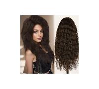 Femmes Cheveux - Pelucas largas onduladas y rizadas para mujer, peluca sintética para fiestas diarias, cosplay, disfraz de Halloween, pelo ondulado y ondulado, extensión de pelo blanco