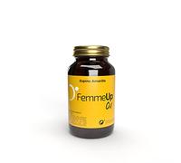 FemmeUp Oil Omega 7 Espino Amarillo 1000mg / Sequedad Vaginal y Mucosas/Menopausia/Piel y Lubricación Íntima/Sin Gluten / 110 Perlas