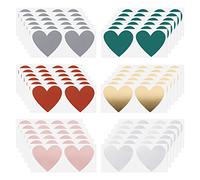 FEMONGY rasca y gana, 72 pcs Pegatinas para rascar Hecho autoadhesivo Scratch Sticker, Etiquetas Personalizadas creatividad sorpresa adecuado para postales regalos juego, 70 x 80mm