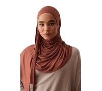 femple Hiyabs modestos pequeños instantáneos de jersey premium | Para mujeres musulmanas, bufanda precosida para la cabeza, hiyabs, secoya