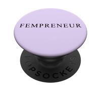 Fempreneur - Women Boss & Female Business Entrepreneur Girls PopSockets PopGrip Adhesivo